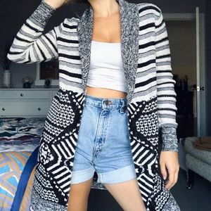 Long Comfy Boho Cardigan